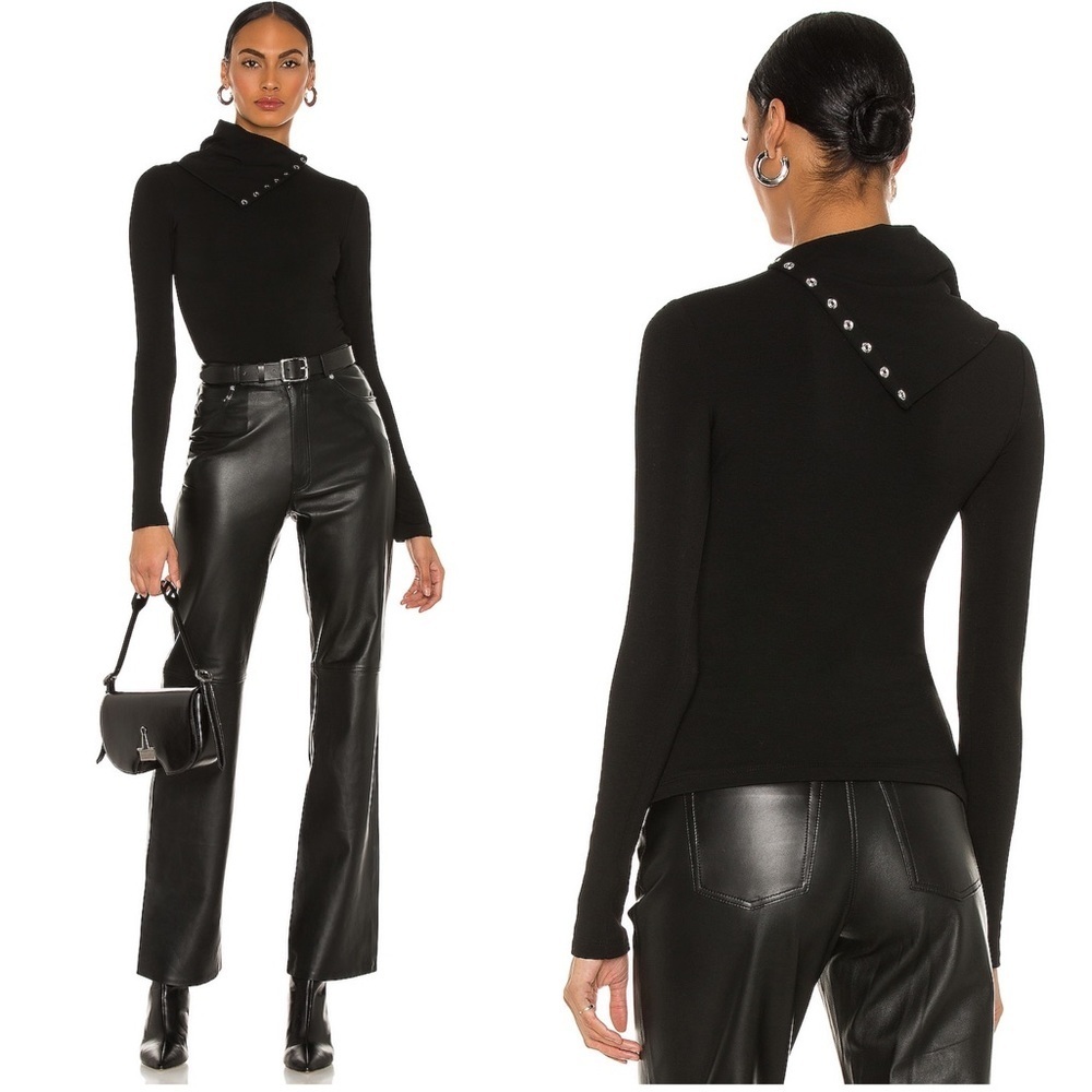 NBD | Women’s Harbor Turtleneck in Black Size M